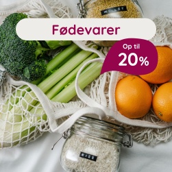 Fdevarer - Op til 20 %